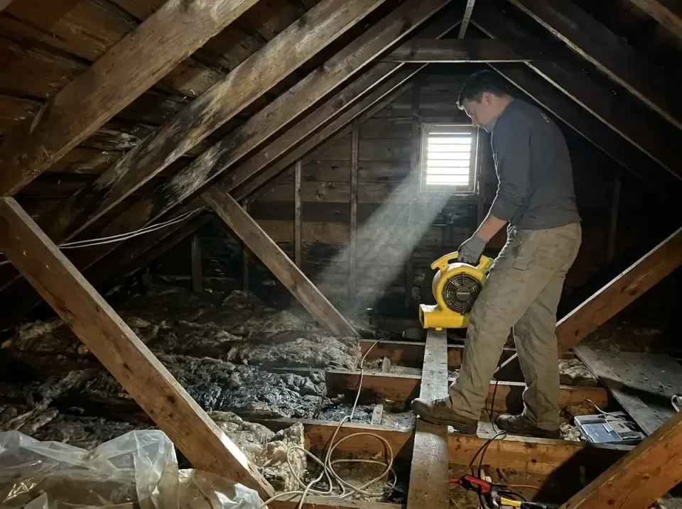 attic-water-damage-drying-proc-007 — frequently asked questions, Emergency Water Extraction & 24/7 Flood Response in Hammont…